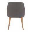 Wisom Dining Chair (Set of 2) Gray