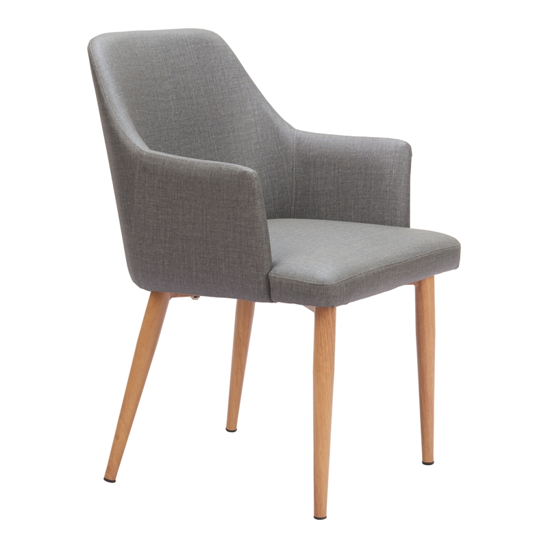 Wisom Dining Chair (Set of 2) Gray