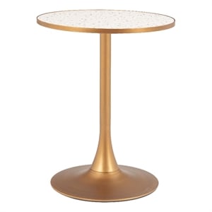 Bite Bistro Table Beige & Gold