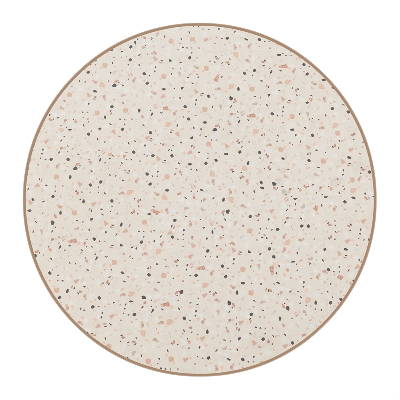bite bar table beige & gold