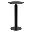 ZUO Derry MDF Top and Steel Frame Bar Table in Black