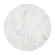 ZUO Mufid Marble and Iron Bistro Table in White & Black