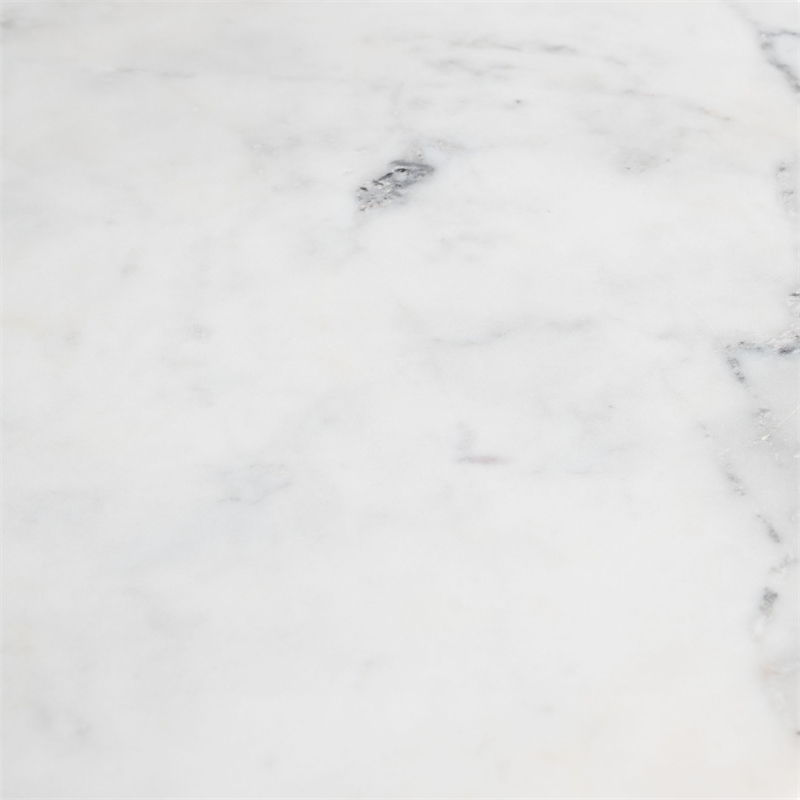 ZUO Mufid Marble and Iron Bistro Table in White & Black