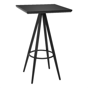 Tinos Bar Table Black