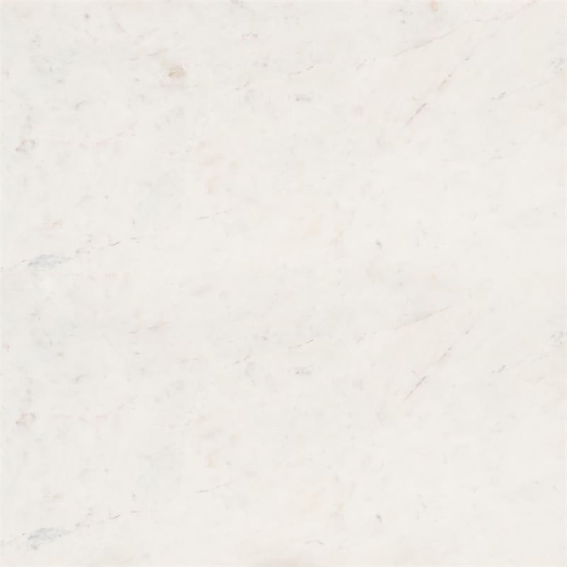 ZUO Izola Marble Top and Solid Wood Base Console Table in White & Black