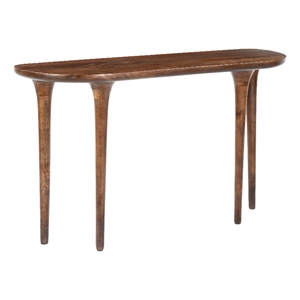 Spiker Console Table Walnut