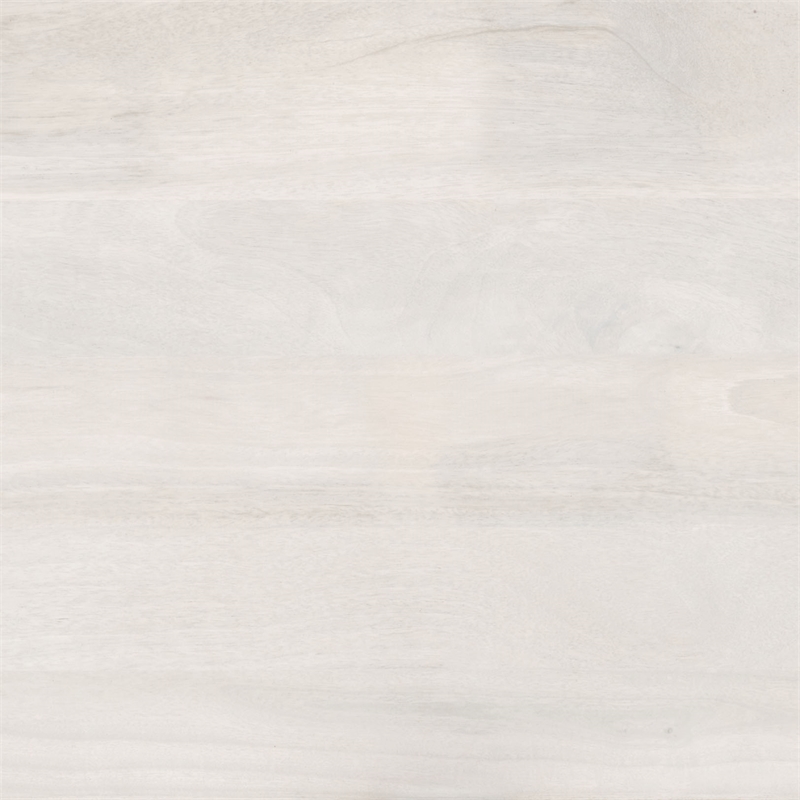 ZUO Risan Acacia Wood Top Console Table in Whitewashed