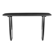 ZUO Arasan Solid Acacia Wood Console Table in Black