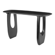 ZUO Arasan Solid Acacia Wood Console Table in Black