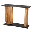 ZUO Pemba Natural Marble Top Rectangular Console Table in Multi-Color