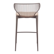 Silues Counter Stool (Set of 2) Taupe & Brown