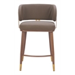 Brew Counter Stool Brown & Walnut