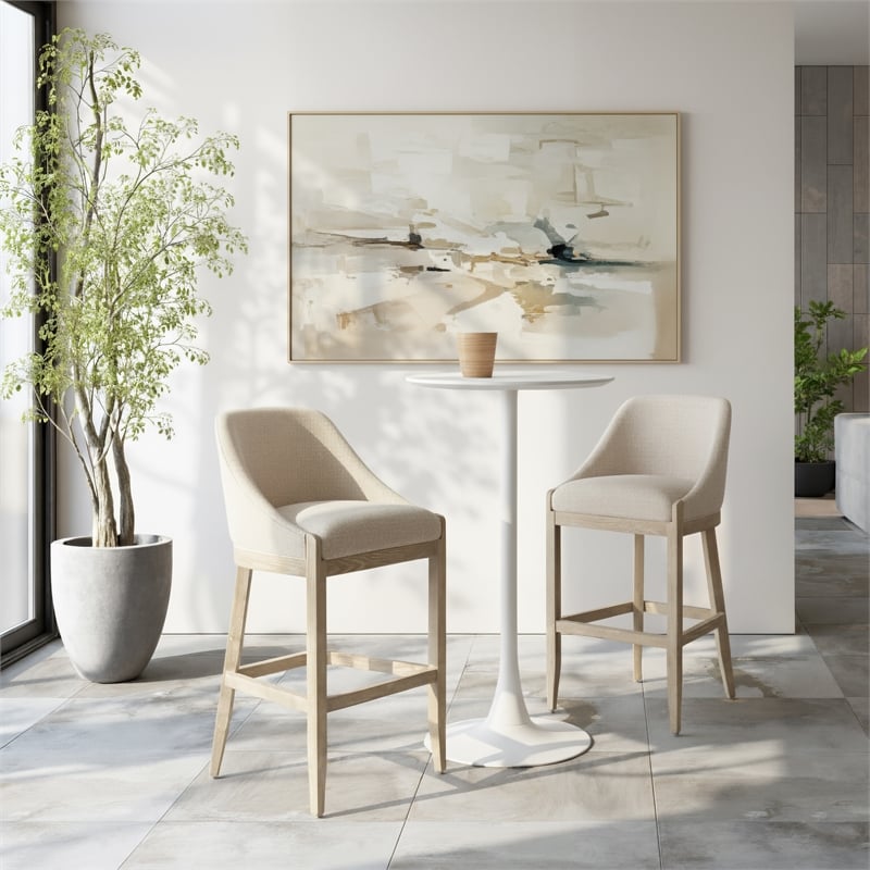 Calmo Barstool Beige