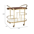 Antalya Bar Cart Multicolor