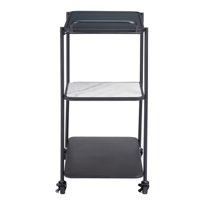 Constanza Bar Cart Black