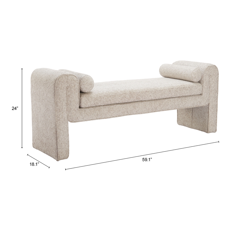 Astar Bench Beige Indoor