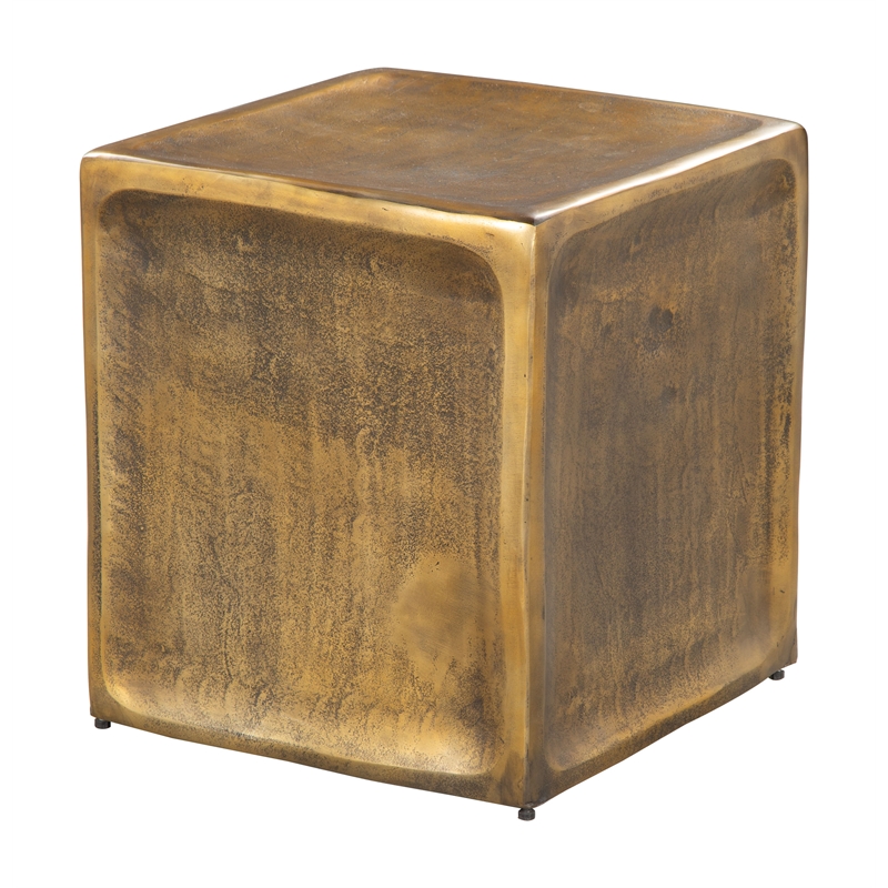 ZUO Brics Aluminum End Table Set in Multi-Color (Set of 2)