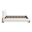 Baris Queen Bed Ivory