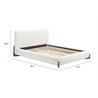 Baris Queen Bed Ivory