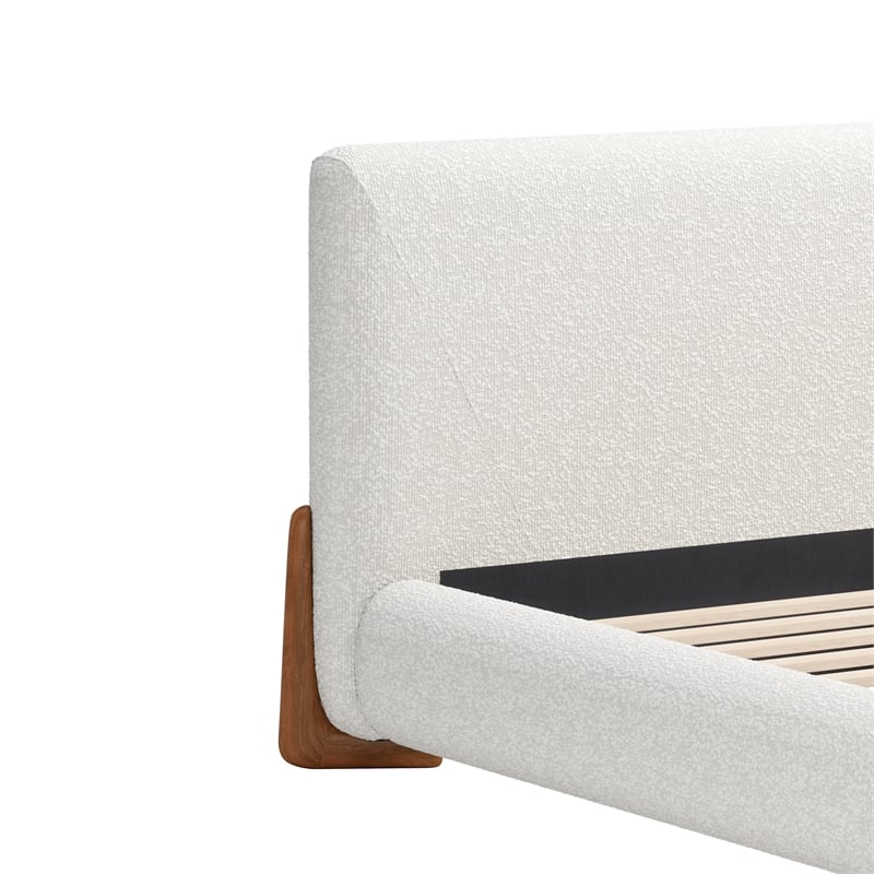 Baris King Bed Ivory