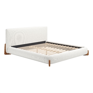 Baris King Bed Ivory