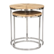 Bari Nesting Table Set (2-Piece) Natural