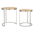 Bari Nesting Table Set (2-Piece) Natural