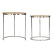 Bari Nesting Table Set (2-Piece) Natural