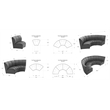 Garbi Modular Sectional Black