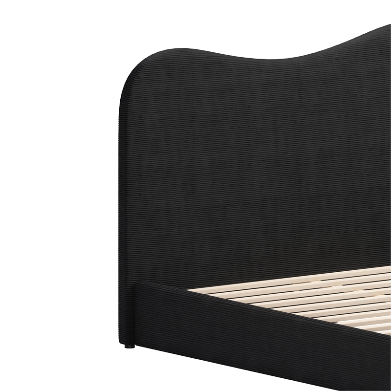 Sele King Bed Black Indoor