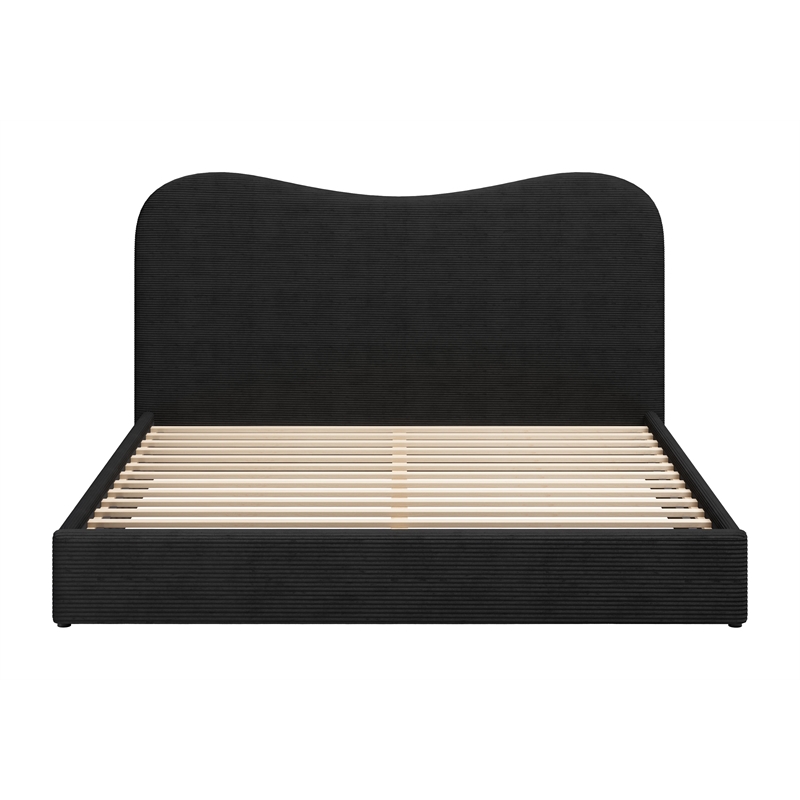 Sele King Bed Black Indoor