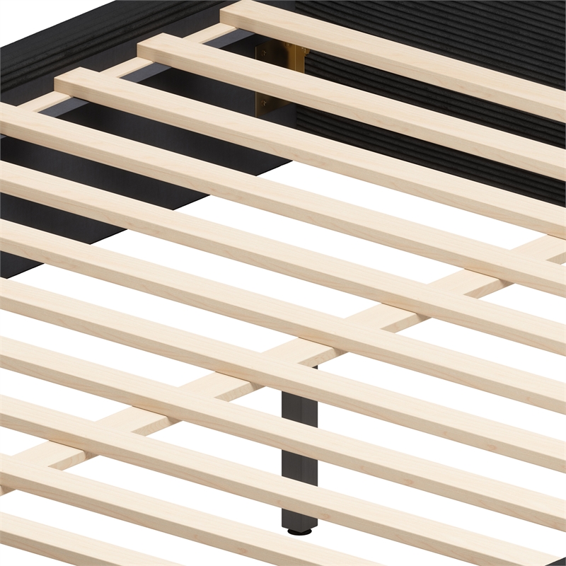 Sele King Bed Black Indoor