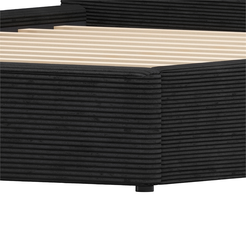 Sele King Bed Black Indoor