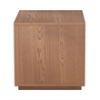 Slit Nightstand Walnut