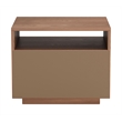 Slit Nightstand Walnut
