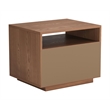 Slit Nightstand Walnut