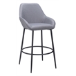 Vila Barstool (Set of 2) Gray