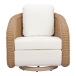 Solara Swivel Chair Ivory