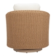 Solara Swivel Chair Ivory