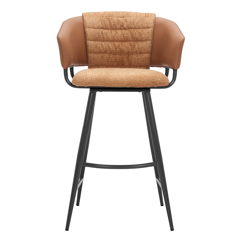 Juno Barstool (Set of 2) Brown