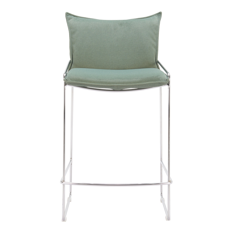Pola Counter Stool Green