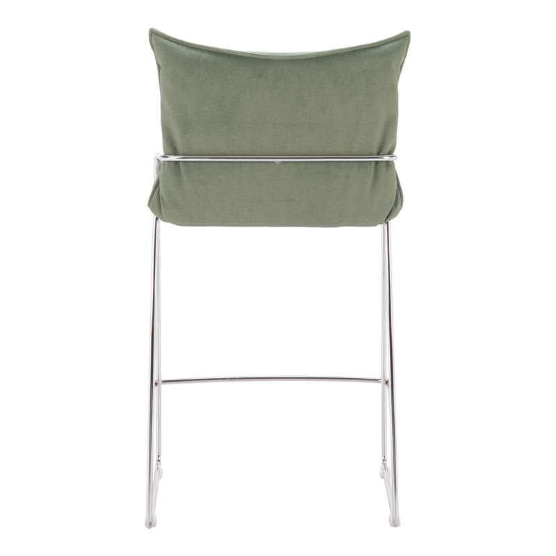 Pola Counter Stool Green
