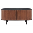 Koriana Sideboard Black & Walnut