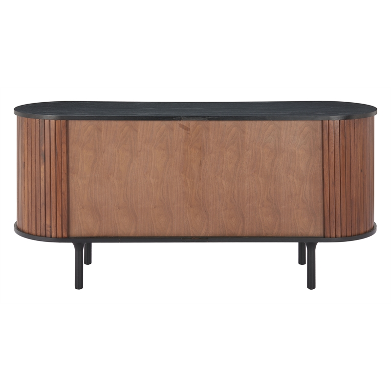 Koriana Sideboard Black & Walnut