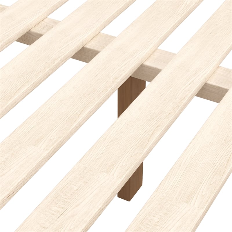 ZUO Repos Engineered Wood and Plywood Queen Bed in Brown