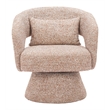 Liva Swivel Chair Frosty Brown