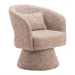 Liva Swivel Chair Frosty Brown