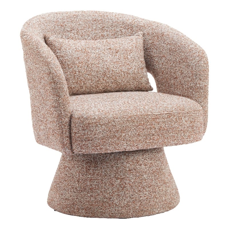 Liva Swivel Chair Frosty Brown