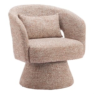 Liva Swivel Chair Frosty Brown