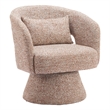 Liva Swivel Chair Frosty Brown